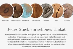 Design Beistelltisch CASTLE 45cm Treibholz Sitzhocker