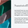 Drehbarer Design Sessel ALPINE beige Samt 360° mit Armlehnen