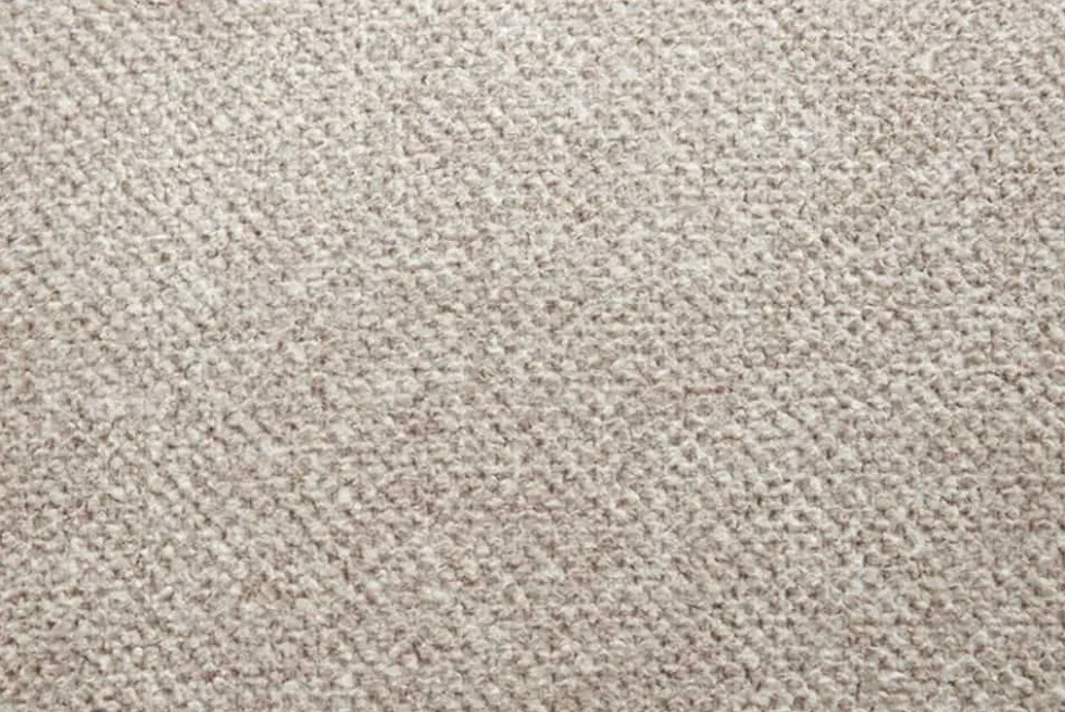 Drehbarer Stuhl THOR beige Strukturstoff braun Wenge Eichenholz 360° mit Armlehne
