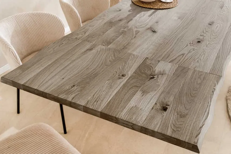 2er Set Ansteckplatten WILD OAK 50cm smoke finish Wildeiche Verlängerung Baumkante
