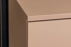Hängendes TV-Board LOFT 160cm natur grau beige greige drei Fächer mit Schublade