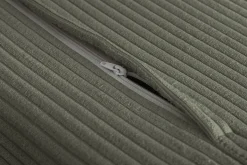 Retro Schlafsessel SMART MULTIFUNCTION 100cm grün Cord Bettfunktion inkl. Kissen
