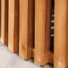 Runder Esstisch EMPIRE TEAK 140cm braun Teakholz Indoor Outdoor wetterfest