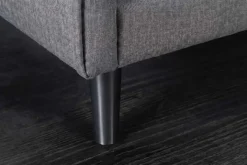 Schlafsessel SMART MULTIFUNCTION 100cm grau Vogue Seiden Samtstoff